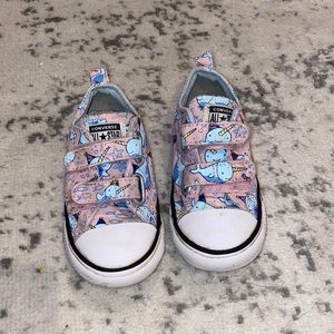 Narwhal Birthday Toddler Converse